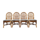 Chaises rotin et bambou