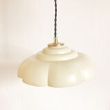 Suspension lampshade vintage plastic