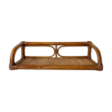 Rattan shelf and cannage 1950