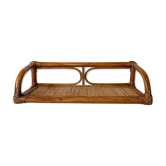 Étagère rotin et cannage 1950