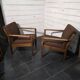 Pair of Scandinavian armchairs from the 1960s.