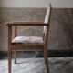 Art Deco chair with armrests