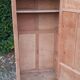 Parisian wardrobe 1 door 1 wardrobe beech raw wood