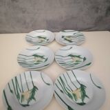Set of 6 dessert plates