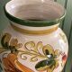 Large earthenware vase in good overall condition.