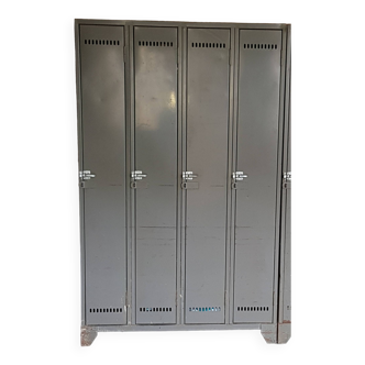 Industrial metal locker from the 1950s