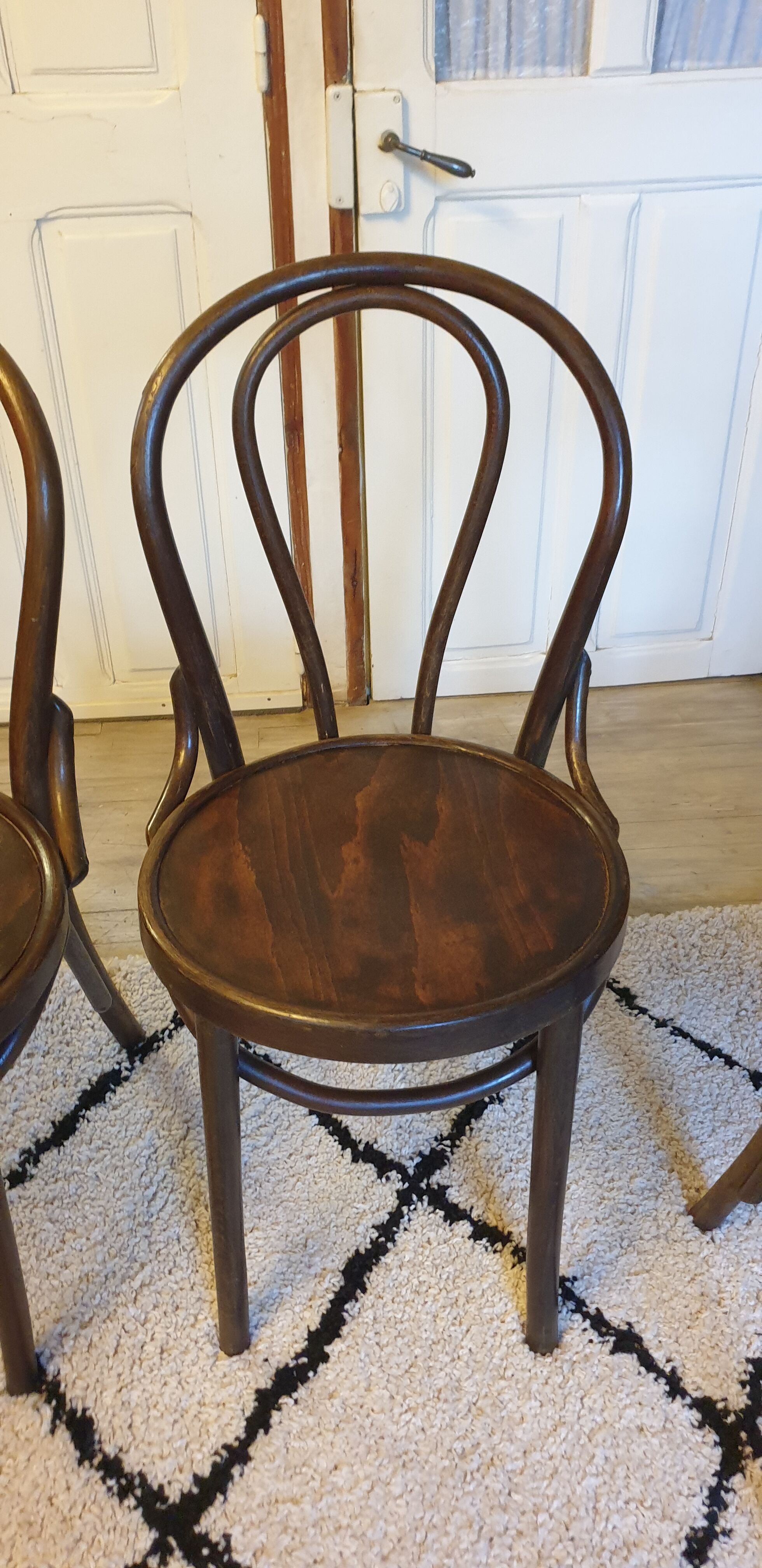 Four bistro chairs