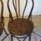 Quatre chaises bistrot