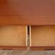 Scandinavian vintage console in teak and metal 1960