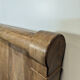 Restoration period daybed in flamed mahogany