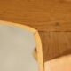 Trio of vintage 6157 chairs by Roger Landault leather and wood 1950