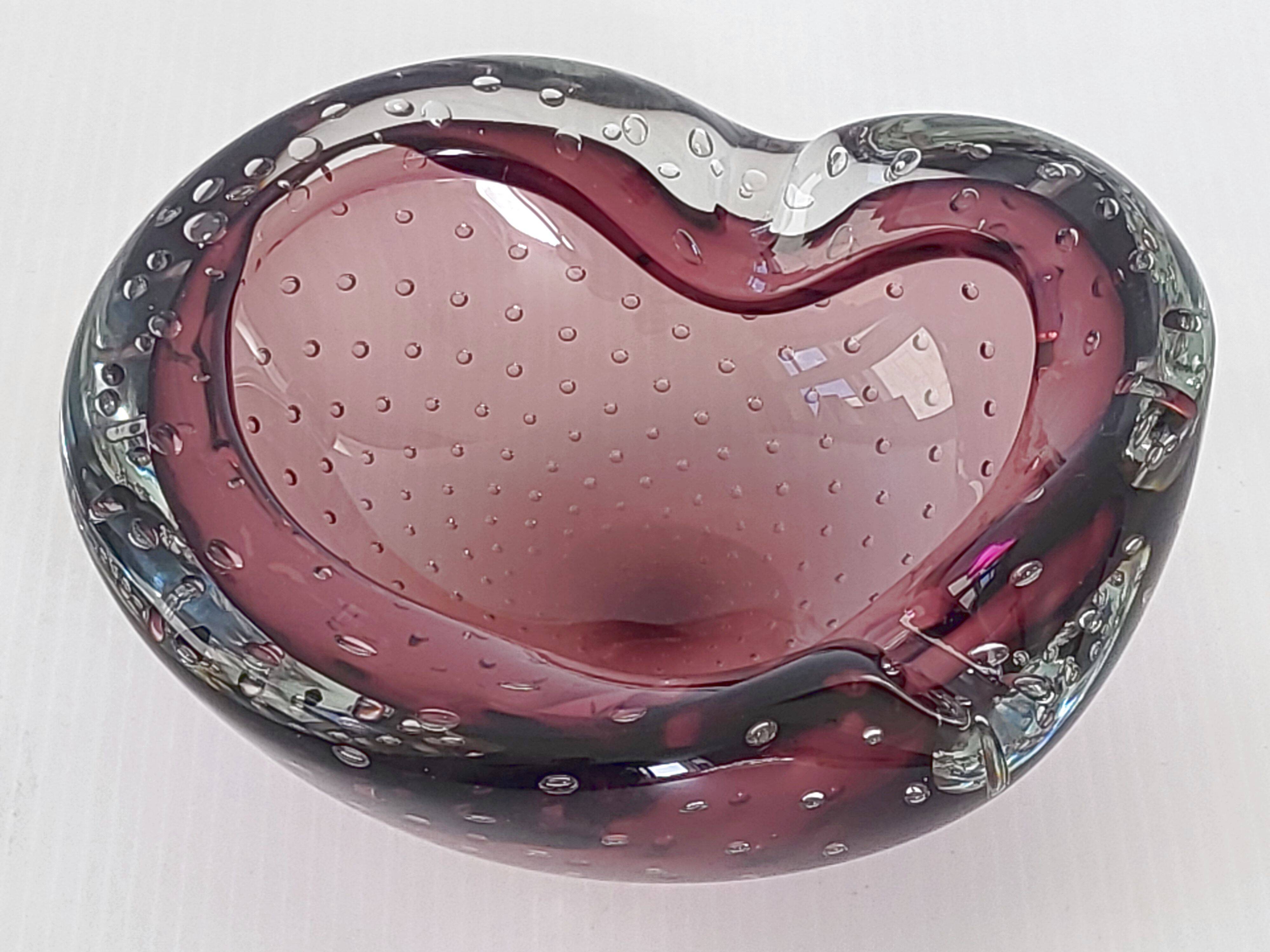 Vintage pocket tray in Murano 1960