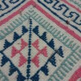 Carpet Chair white and rose 48 x 42 cm