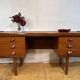 Mid-Century Retro Vintage Teak Desk by White & Newton (1960s)
