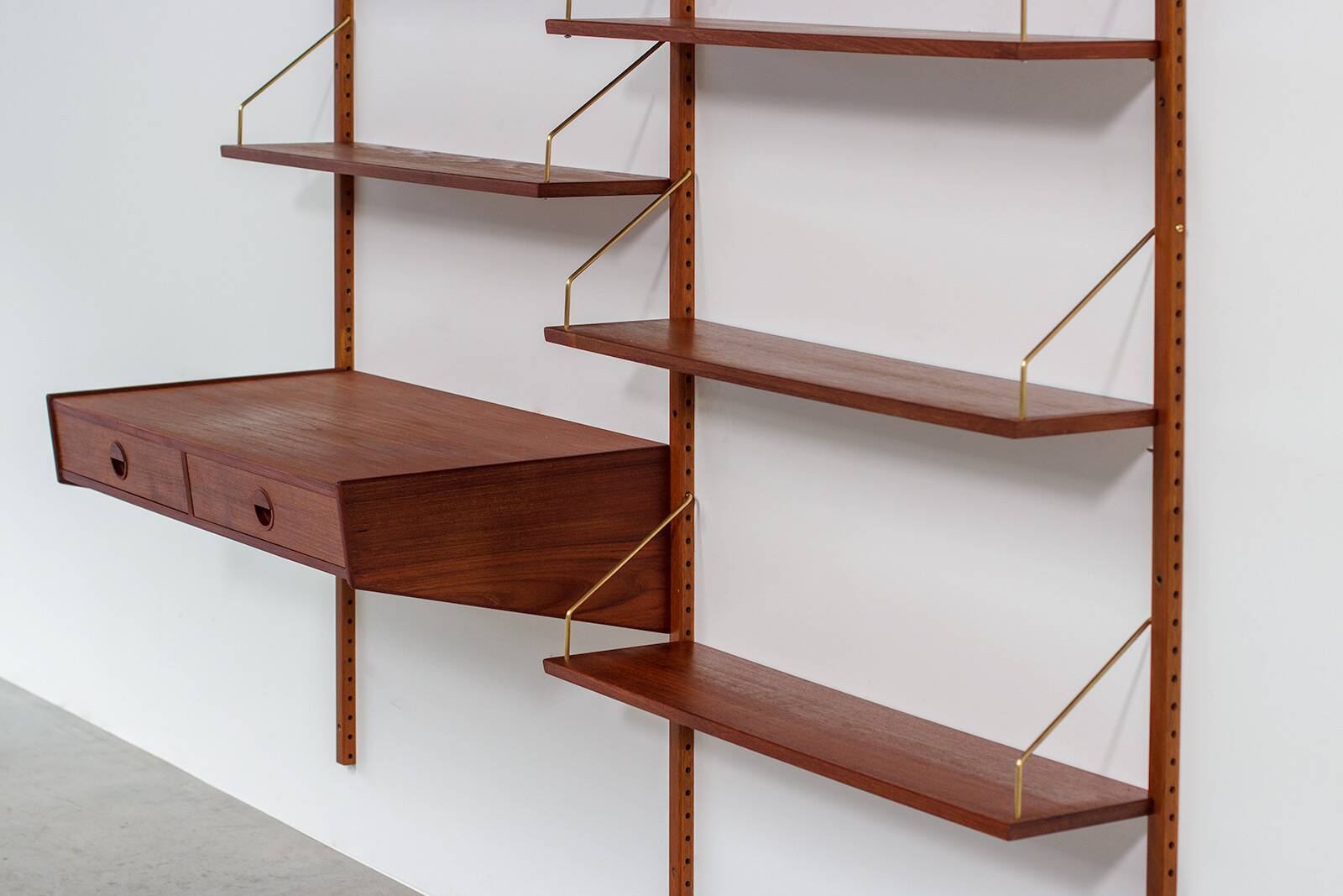 Hansen & Guldborg wall unit for HG Møbler 1960 Denmark