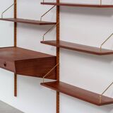 Hansen & Guldborg wall unit for HG Møbler 1960 Denmark