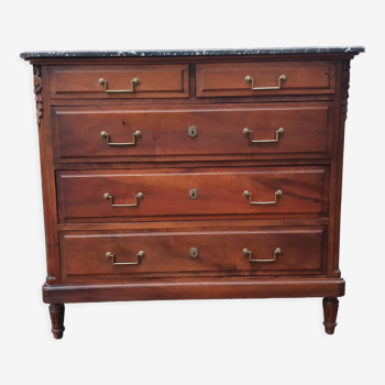 Marble chest of drawers early twentieth century