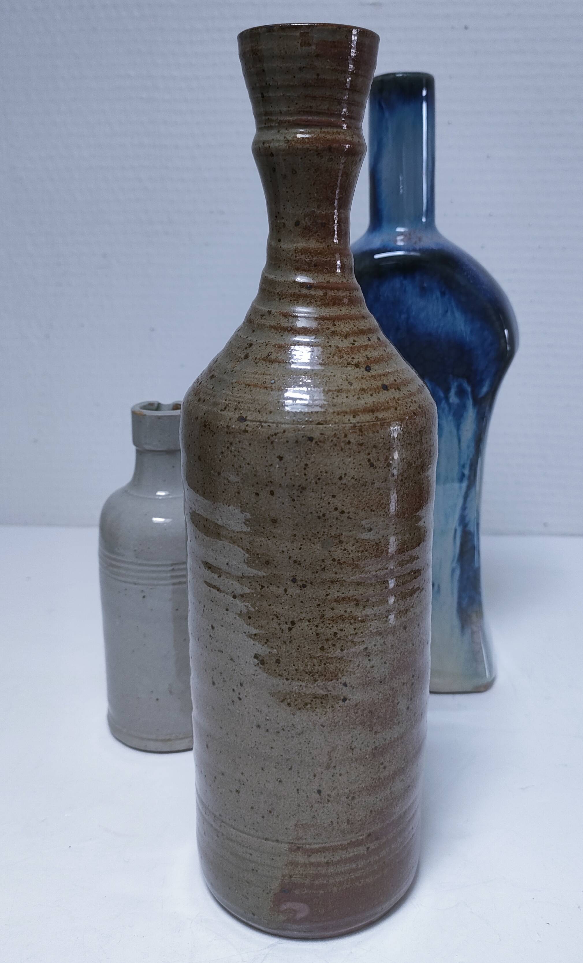 Three vintage soliflore ceramics