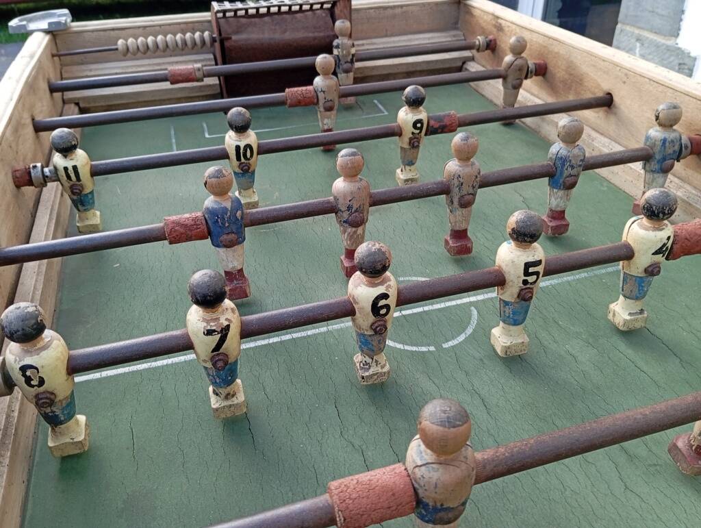 Babyfoot de bistrot Chevillotte années 1930