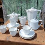 Limoges porcelain coffee service by F. Legrand and Cie