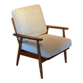 Fauteuil scandinave vintage "Elin"