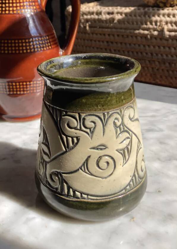 Petit vase céramique art déco 1930