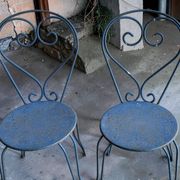 Garden furniture in iron