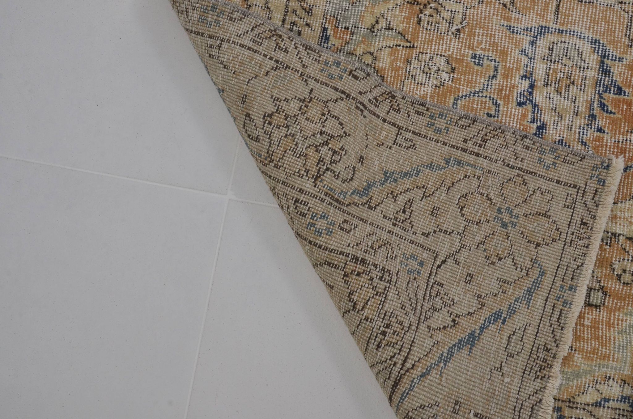 Tapis d'aire vintage bohème sku 1348