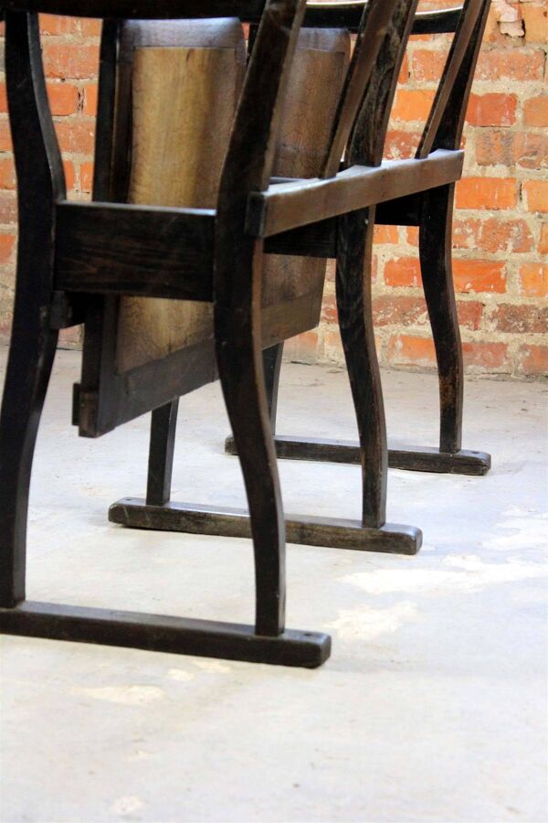 Chaises de cinéma vintage, années 1930, ensemble de 2