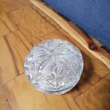 Crystal candy, silver metal