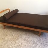 Bed daybed in oak clear of J. Hauville edition bema