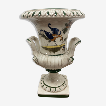 Vase earthenware form Medici