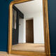 Louis-Philippe mirror gilded with gold leaf antique mirror