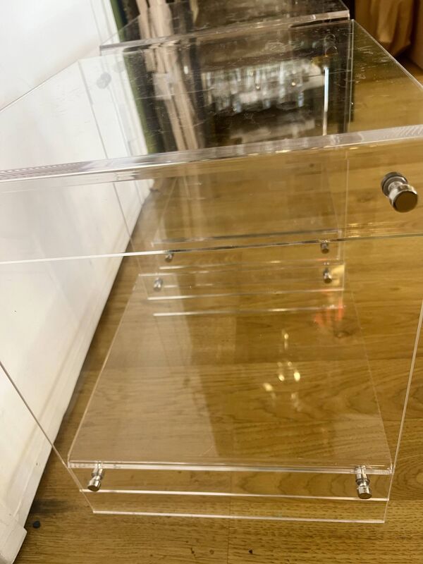 Tables de chevet ou tables basses de Michel Dumas pour Roche Bobois