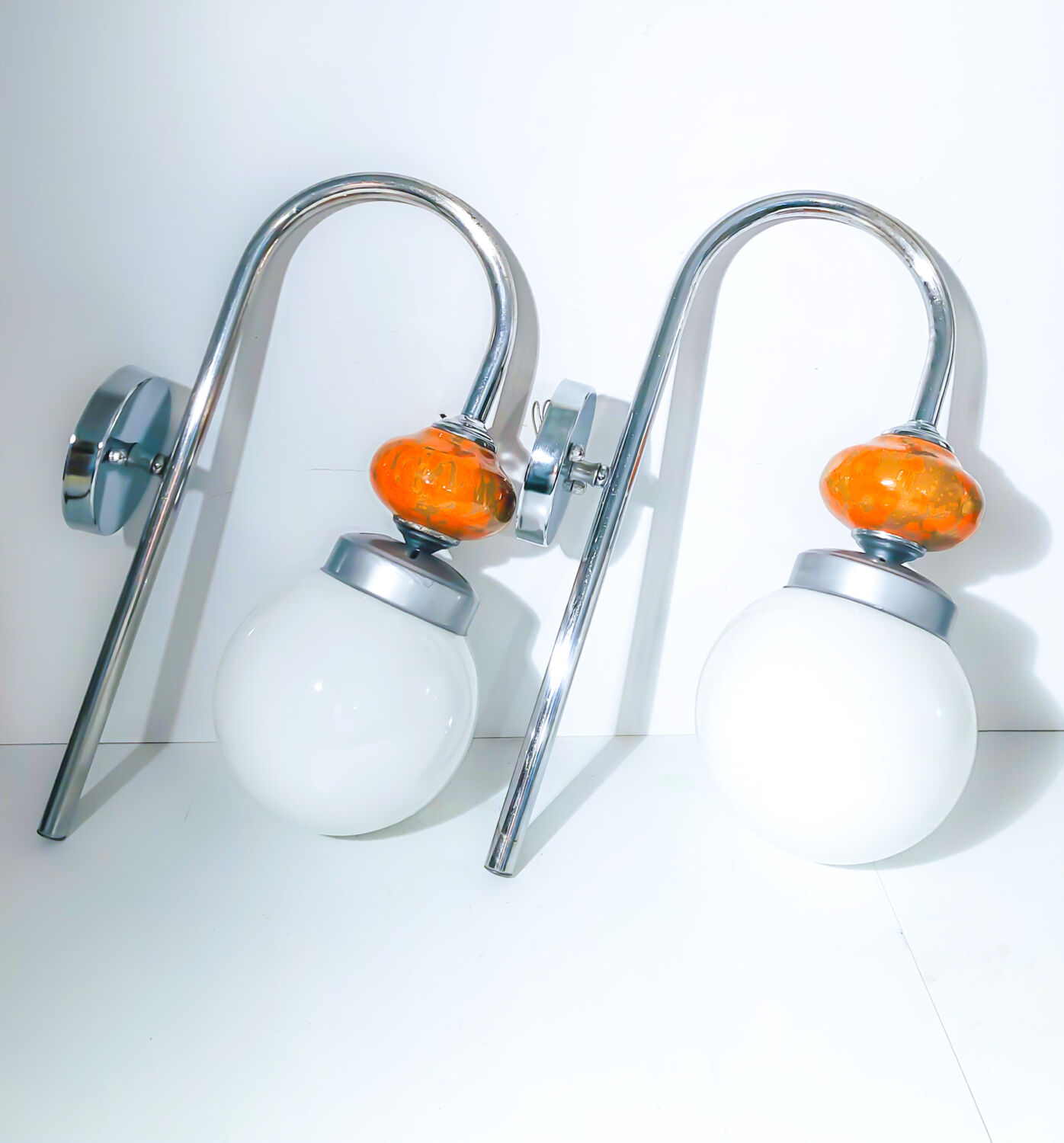 Vintage ball sconces