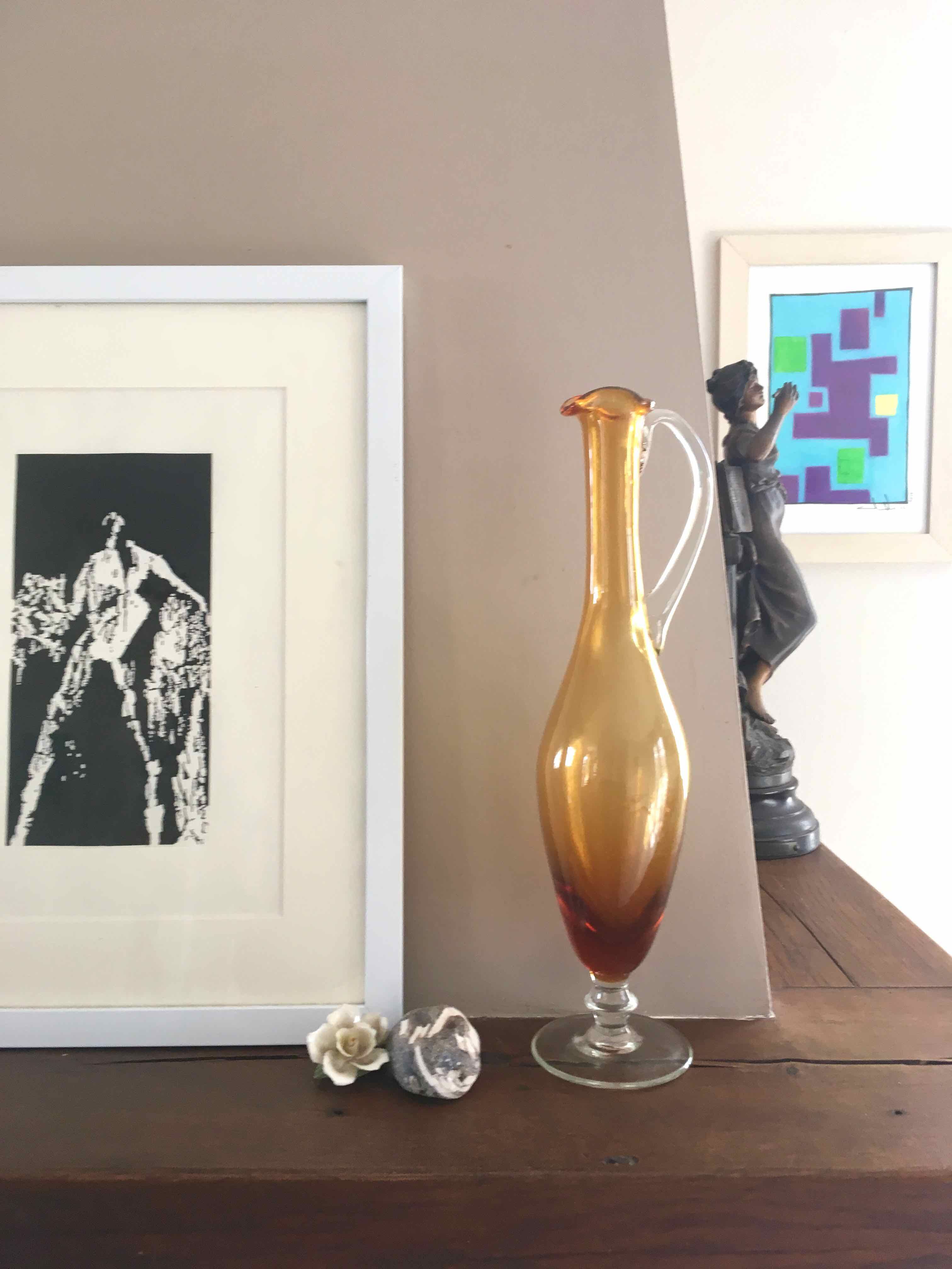 Vintage decanter ewer 1970