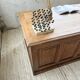 Counter or desk in oak from the 1950s.