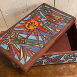 Ceramic box by Gabrielle Mankiewicz