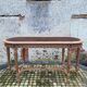 Old bench in Louis XVI style canning