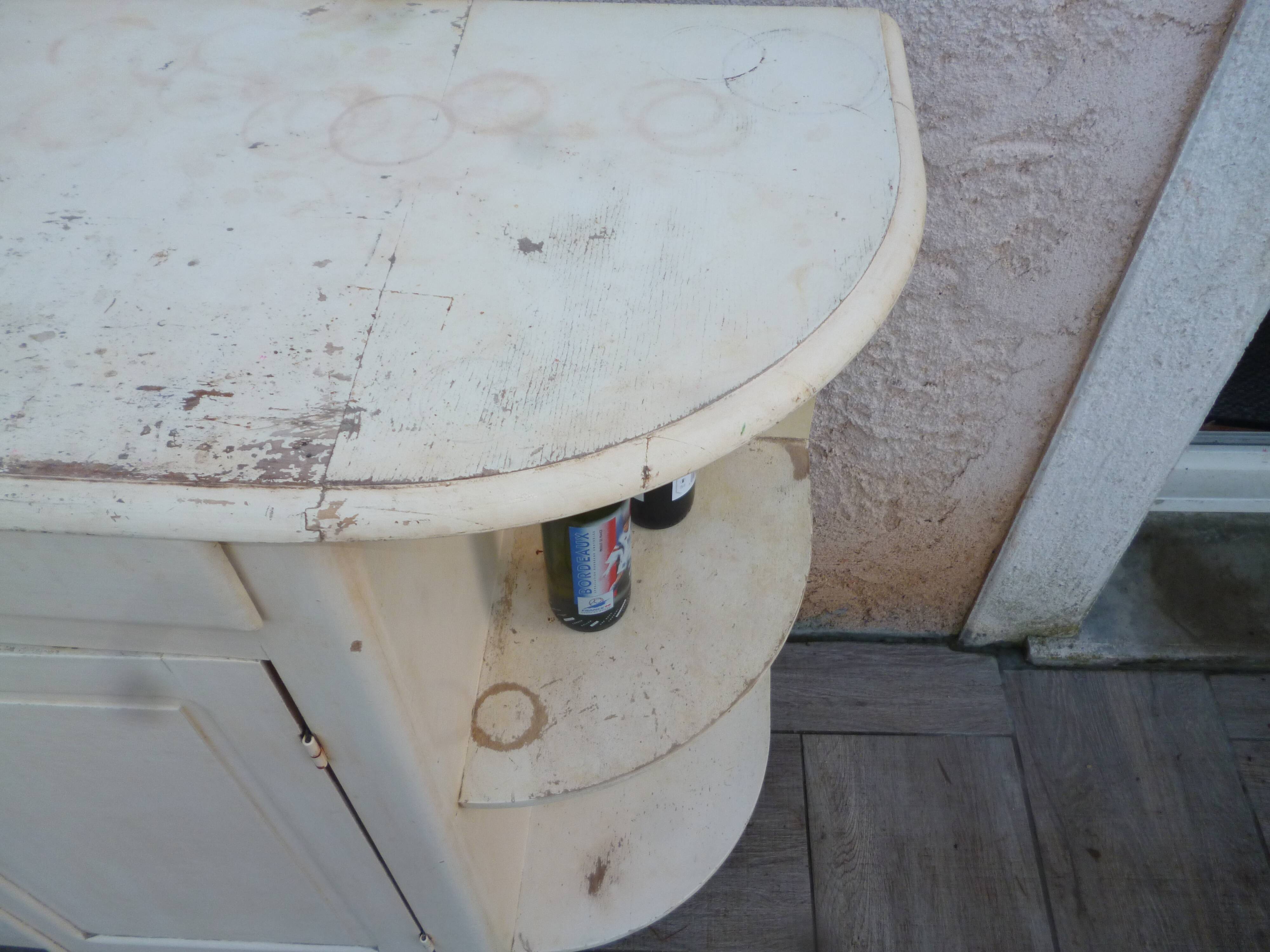 Buffet with vintage return