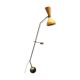 Counterweight diabolo lamp to be installed, double lampshade