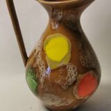 Pitcher / carafe / cruche vintage 50s signed liliane