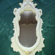 Farnesiana Mirror by Carlo Corvi in ceramic Italy 1950