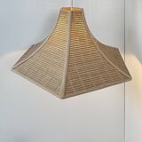 Vintage suspension, wooden slats, France, 1980.