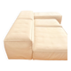 Living Divani Extrasoft sofa in white leather, new condition