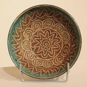 Cup with scarified decoration by Robert Picault, Vallauris