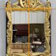 Miroir en bois doré, style Louis XV – début XXe