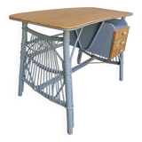 Vintage wicker desk