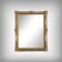 Important gilded wooden mirror, Restoration style – 19th century