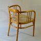 Armchair Thonet N°B93 canned to nine, design Siegel 1920